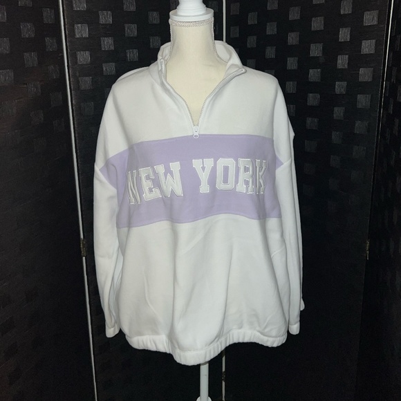 New York, half zip sweater in the size XL - Picture 1 of 5